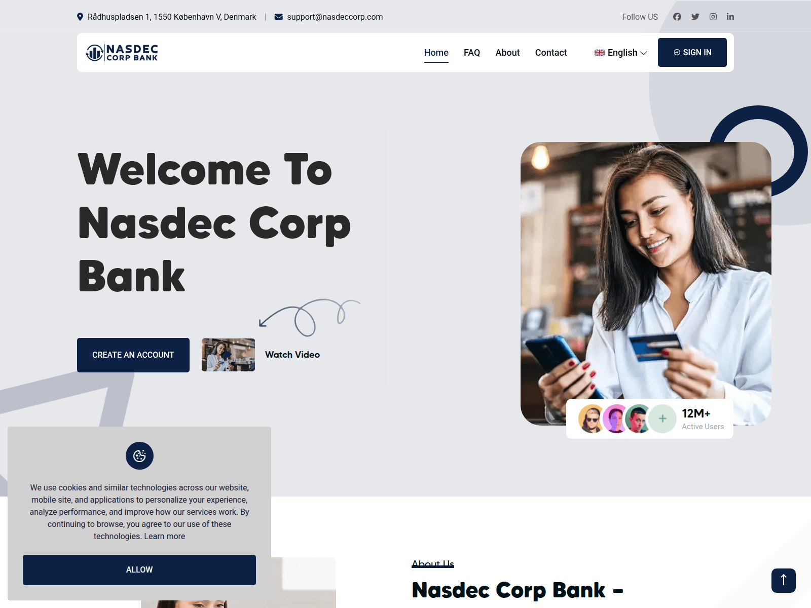 Forensic screenshot of nasdeccorp.com