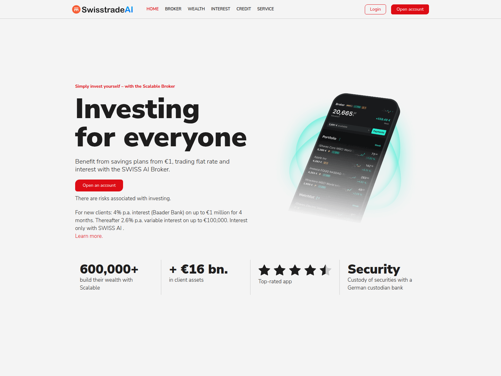 Forensic screenshot of swisstradeai.com