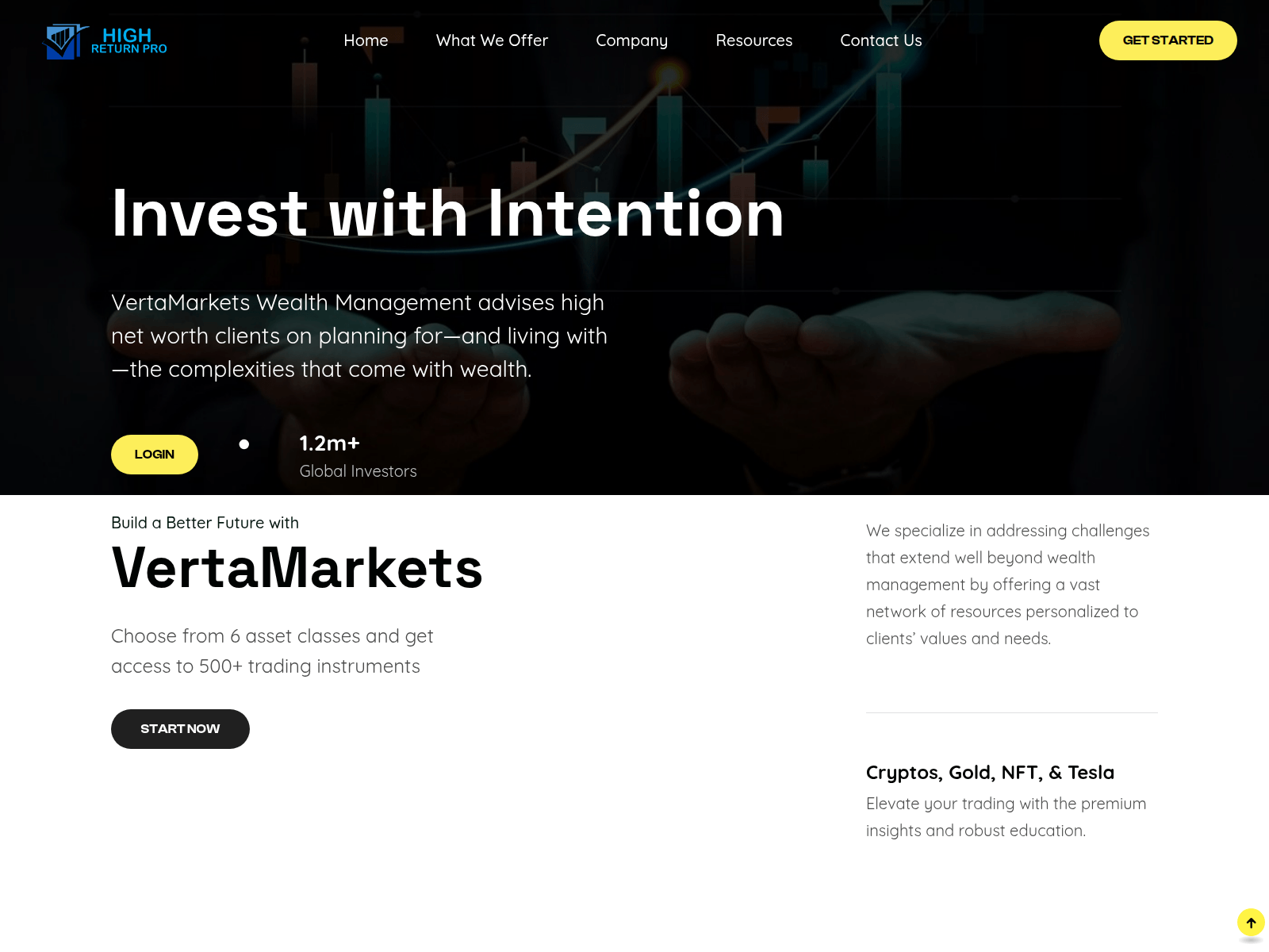 Forensic screenshot of highreturnpro.com