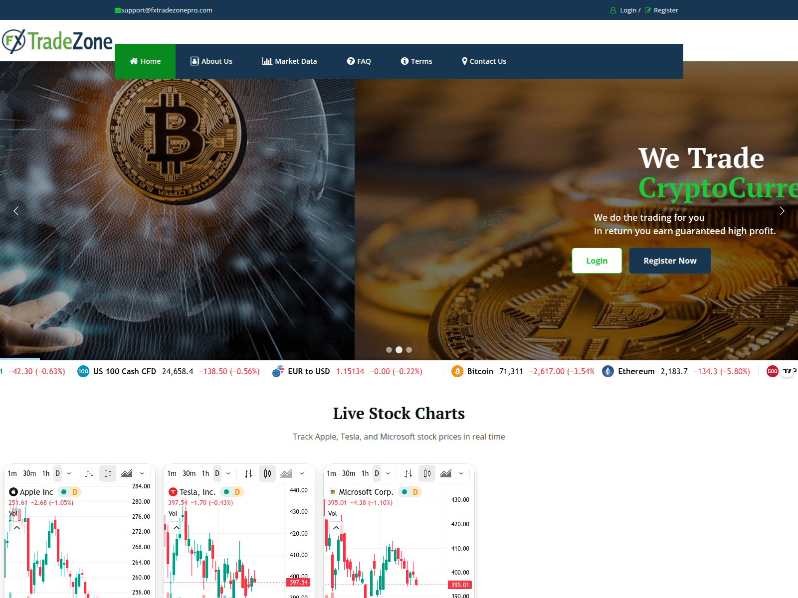 Forensic screenshot of bitcoinblueu.com