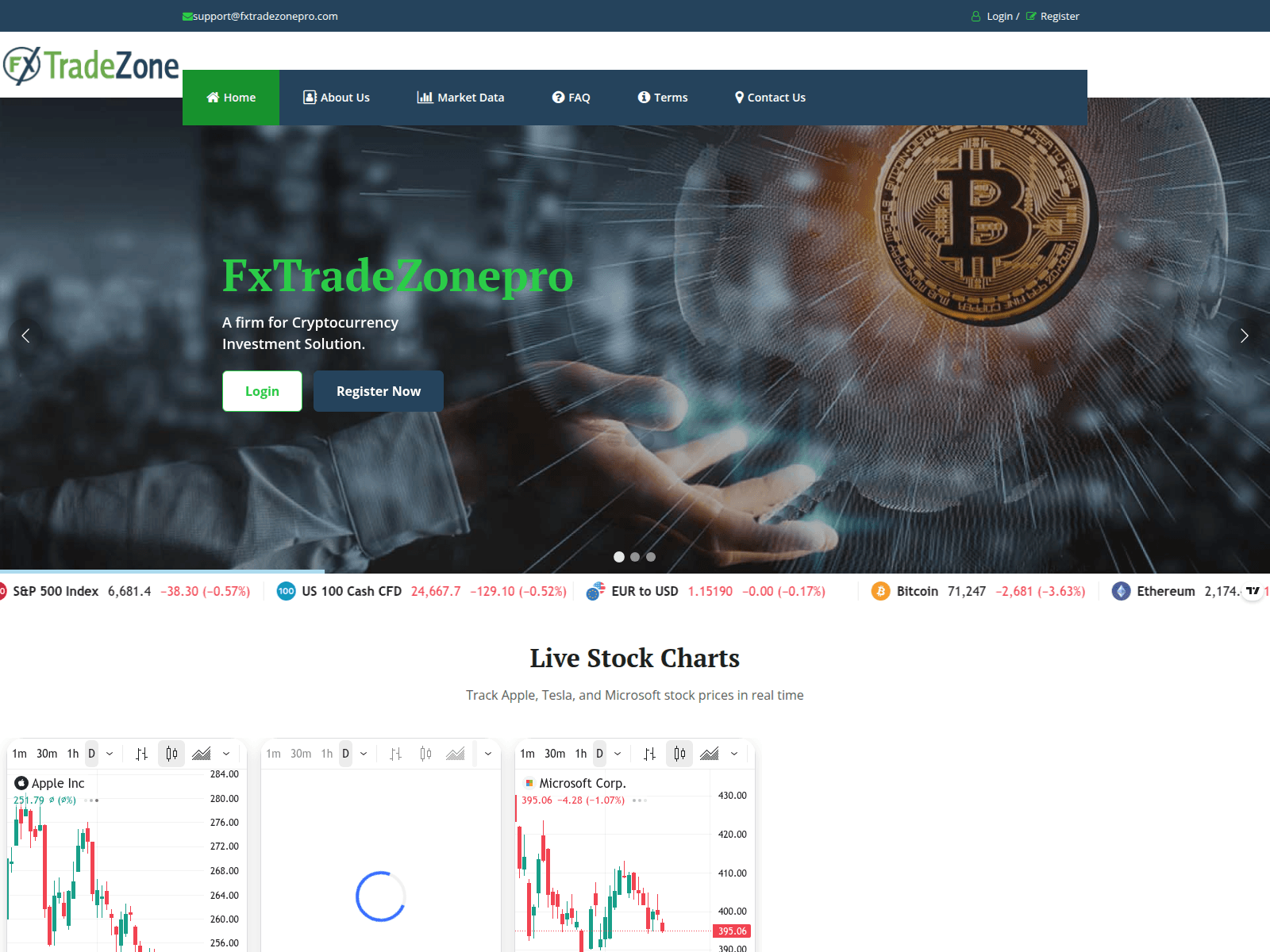 Screenshot of mexc-logi.com