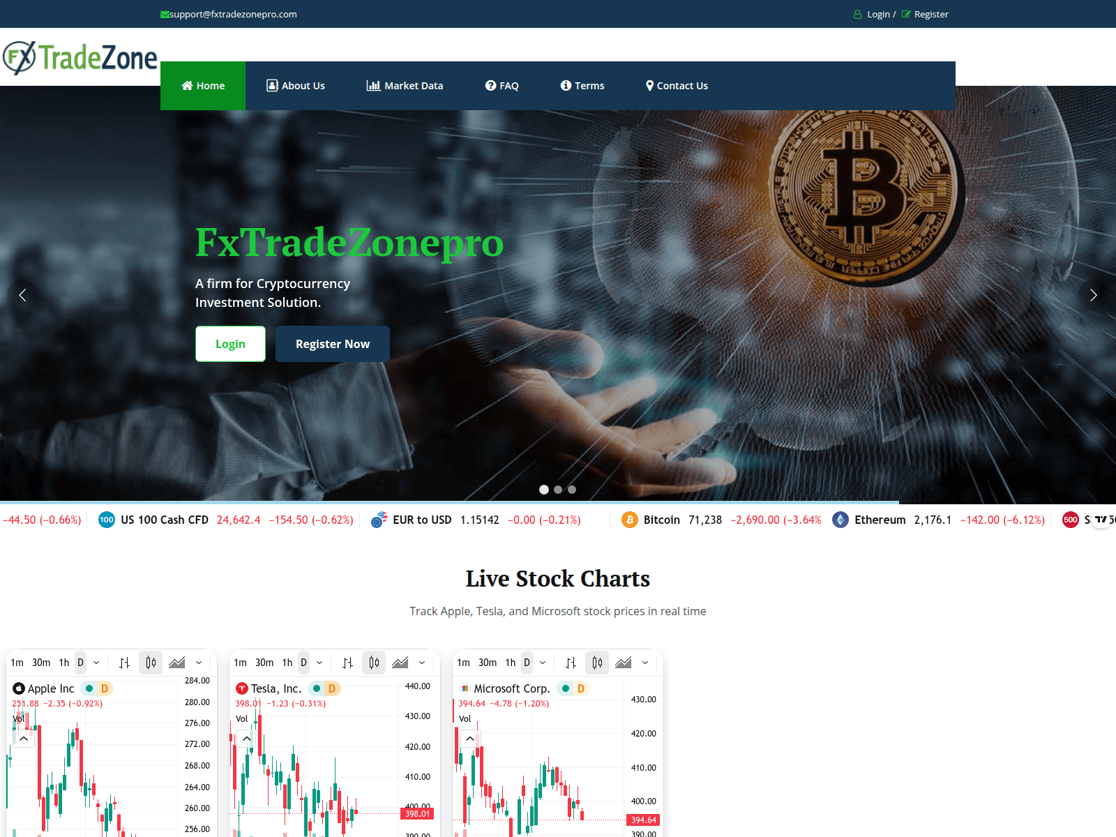 Screenshot of candcequipmentsales.com