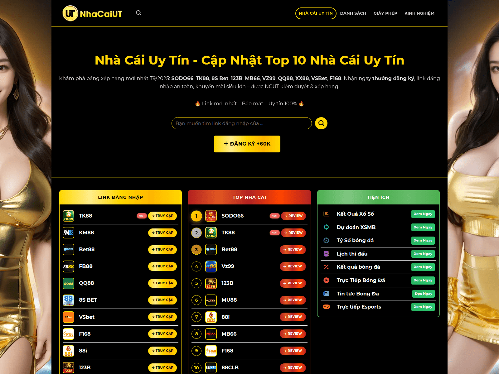 Screenshot of nhacaiut.com