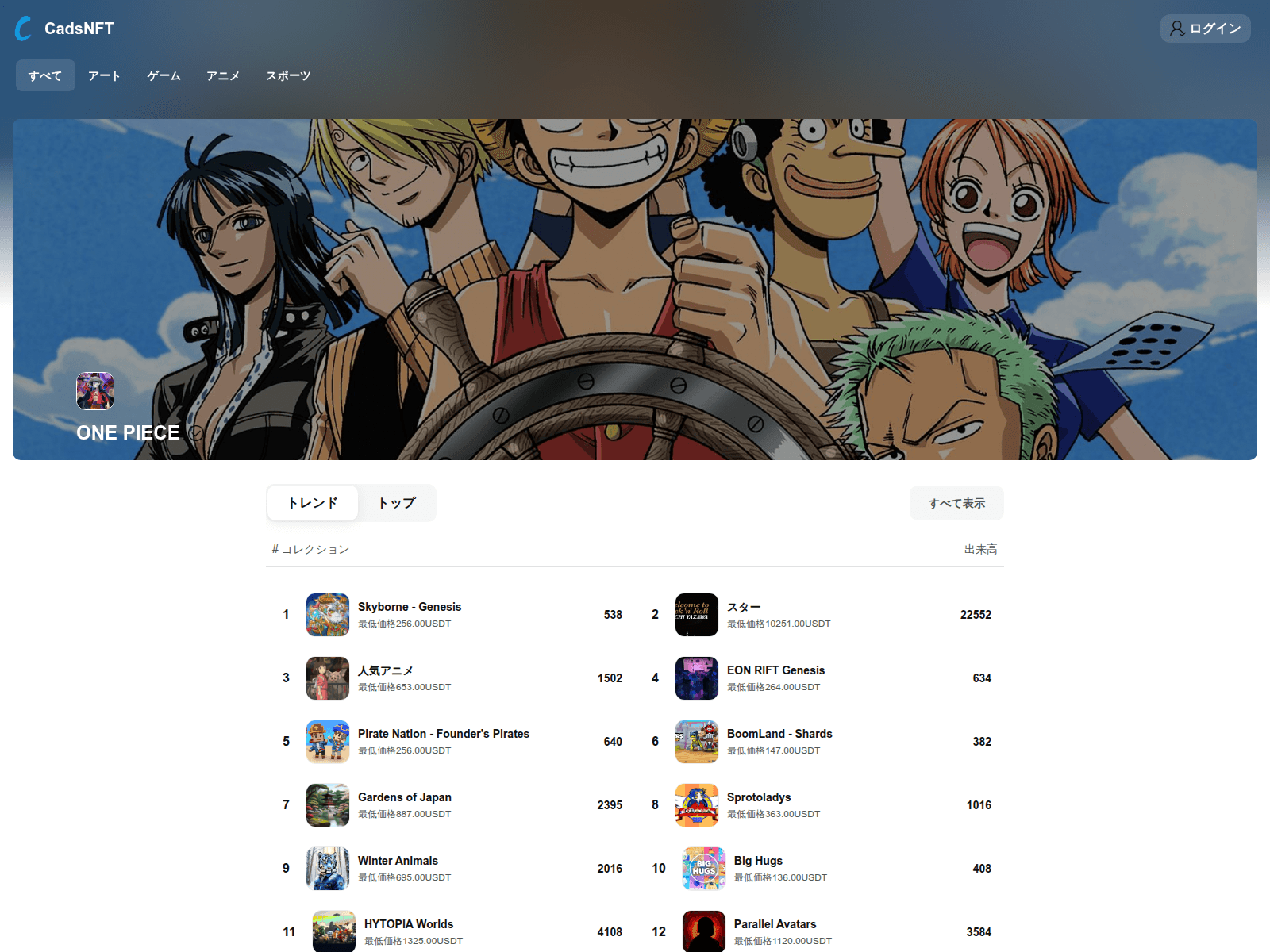 Screenshot of cadsnft.com