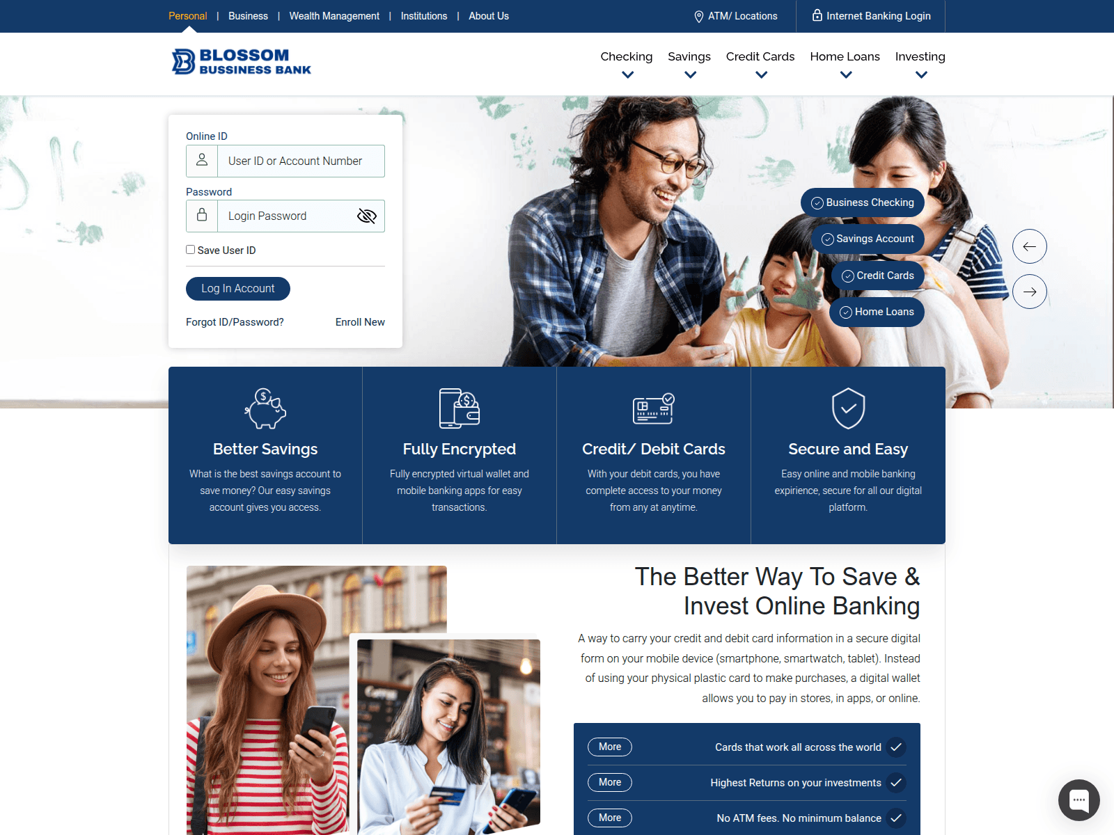 Forensic screenshot of blossombusinessbk.com