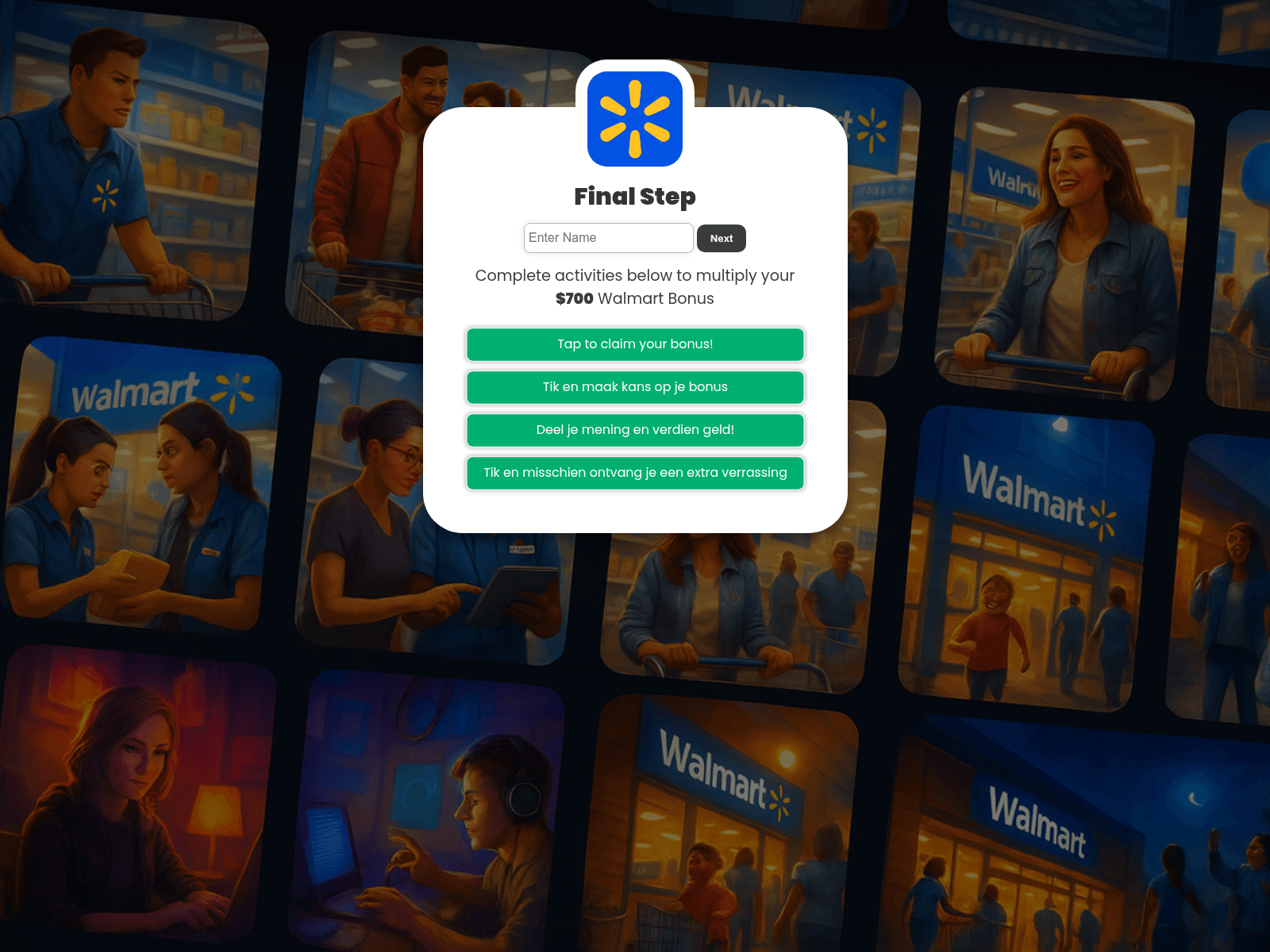 Screenshot of bucketclaim.com