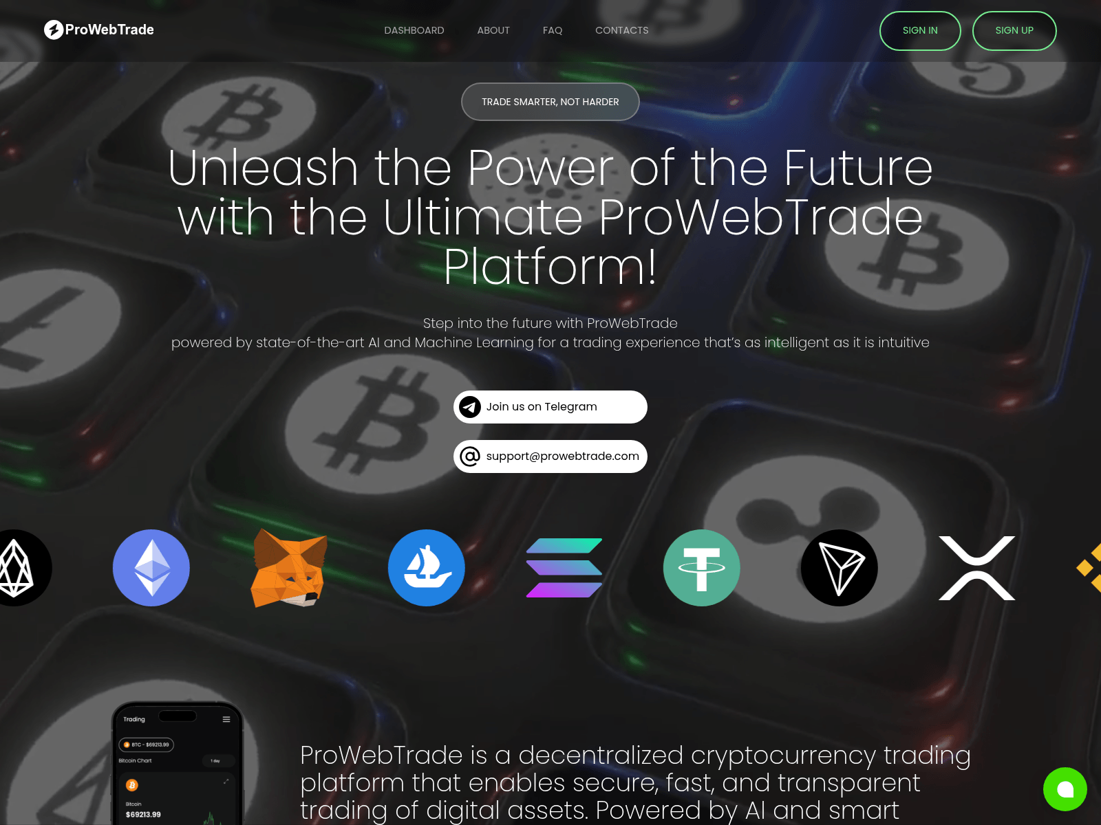 Forensic screenshot of prowebtrade.com