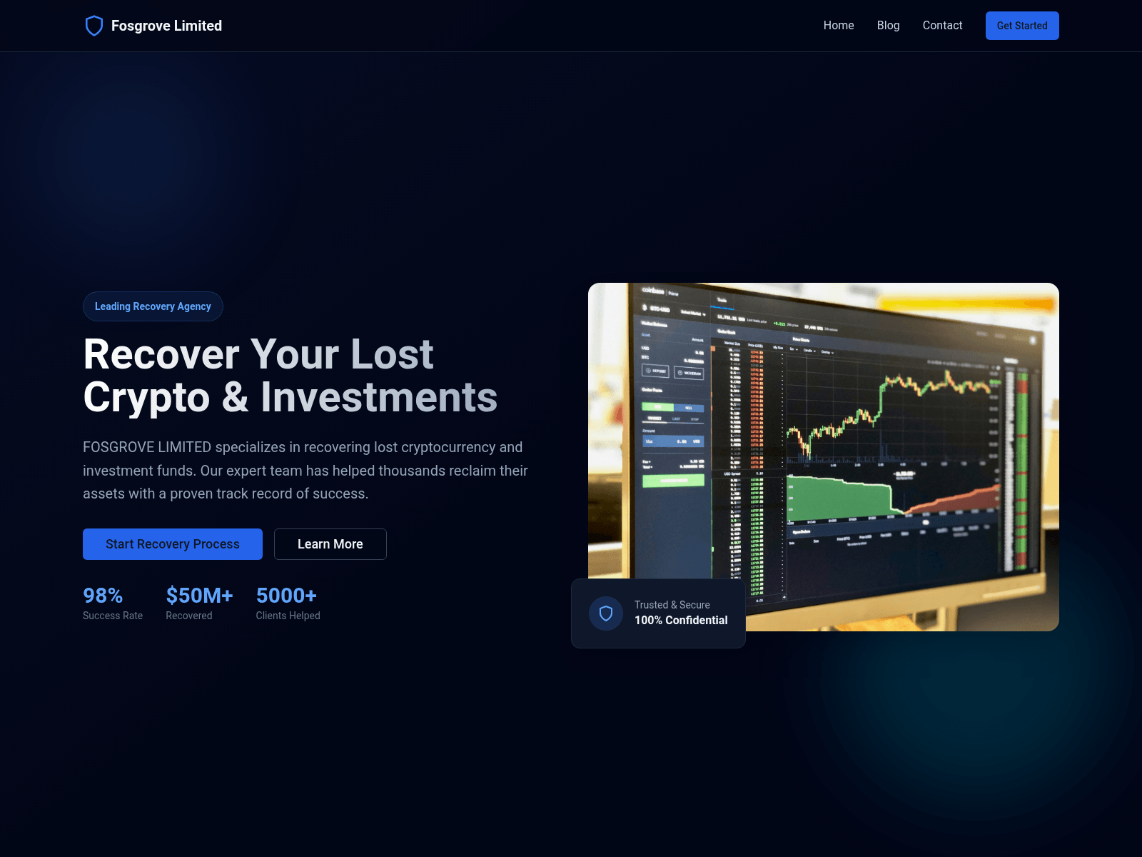 Screenshot of fosgroveltd.com