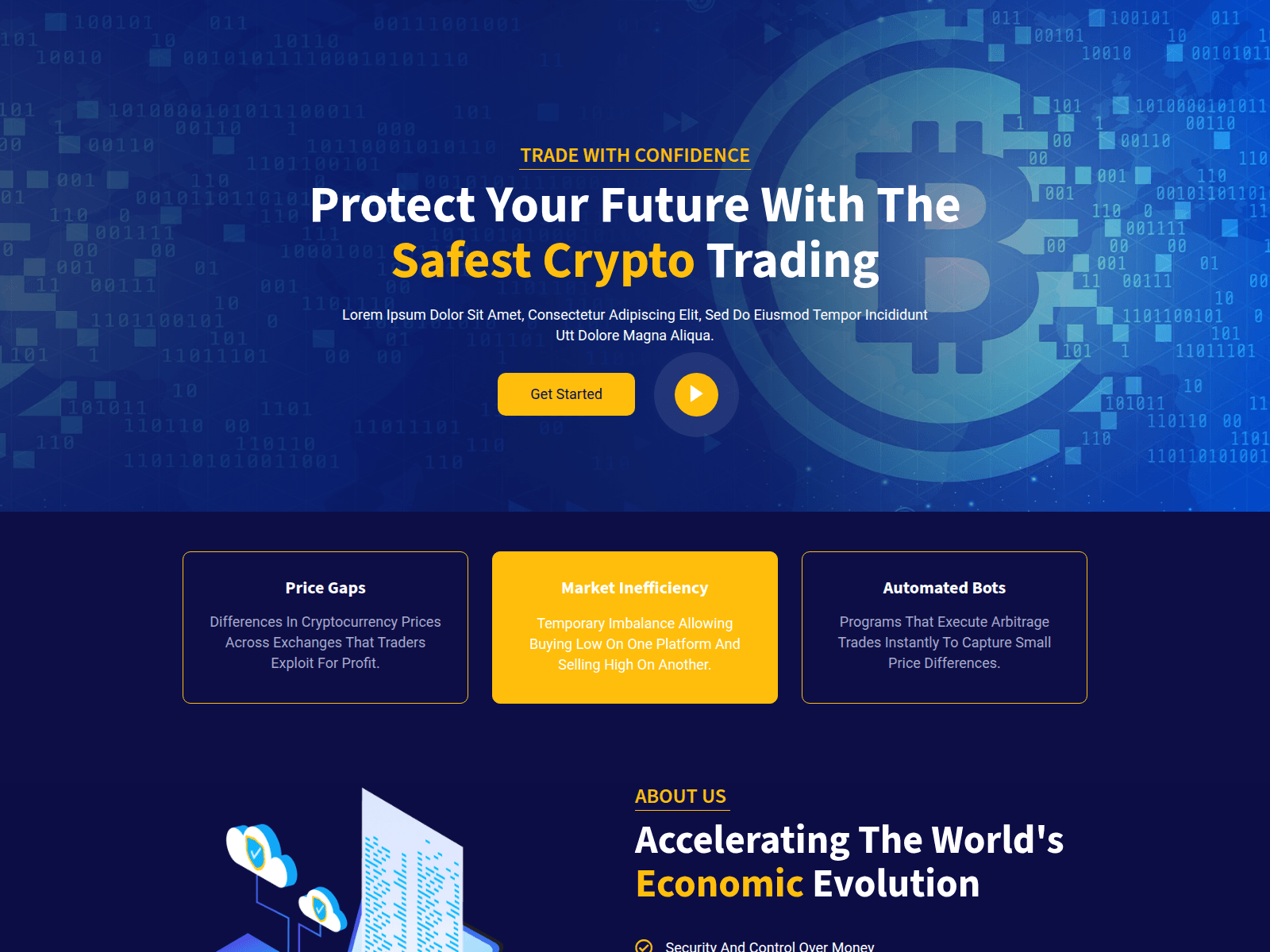 Screenshot of cryptoorbital.com