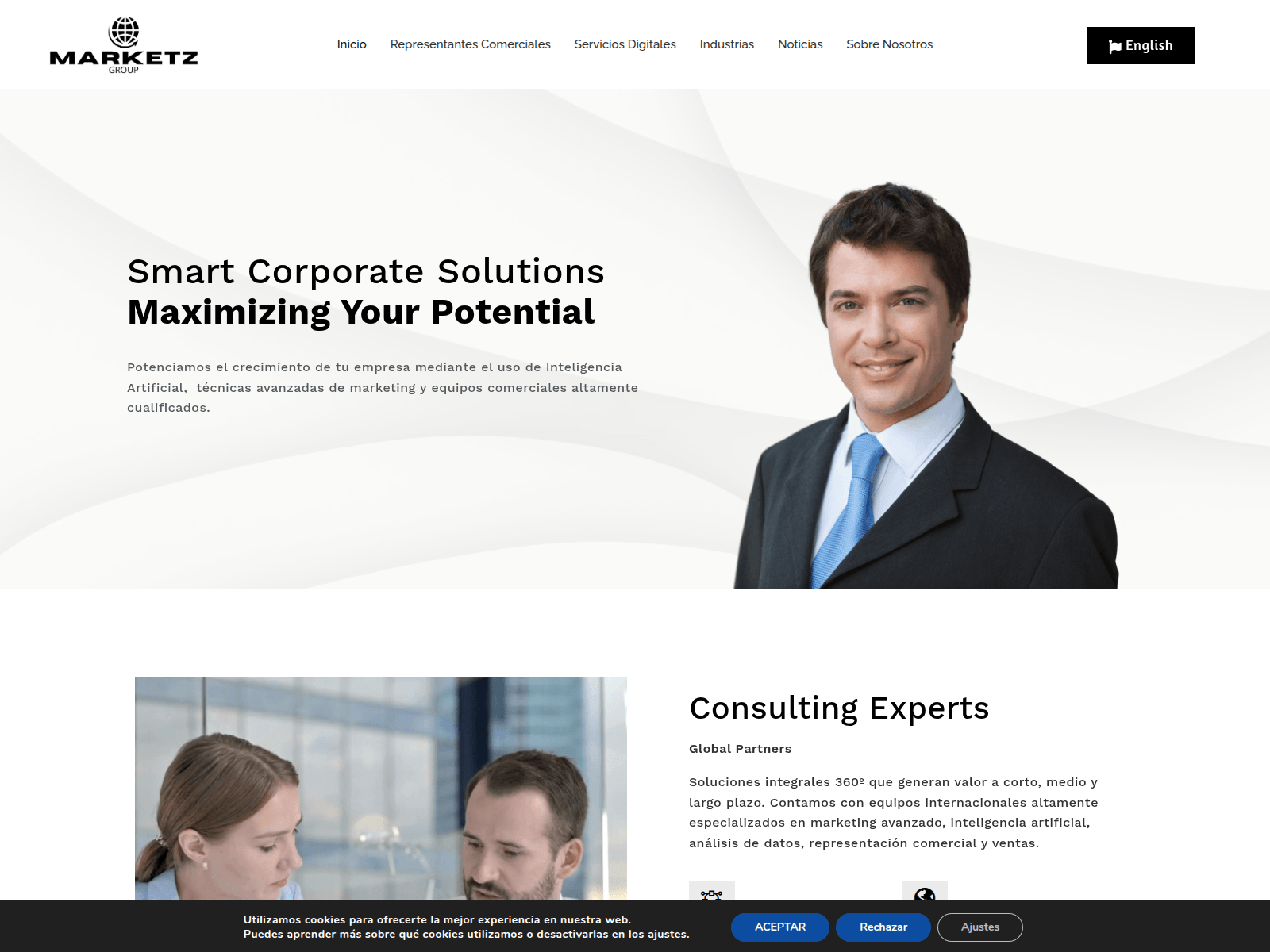 Screenshot of maspriority.com