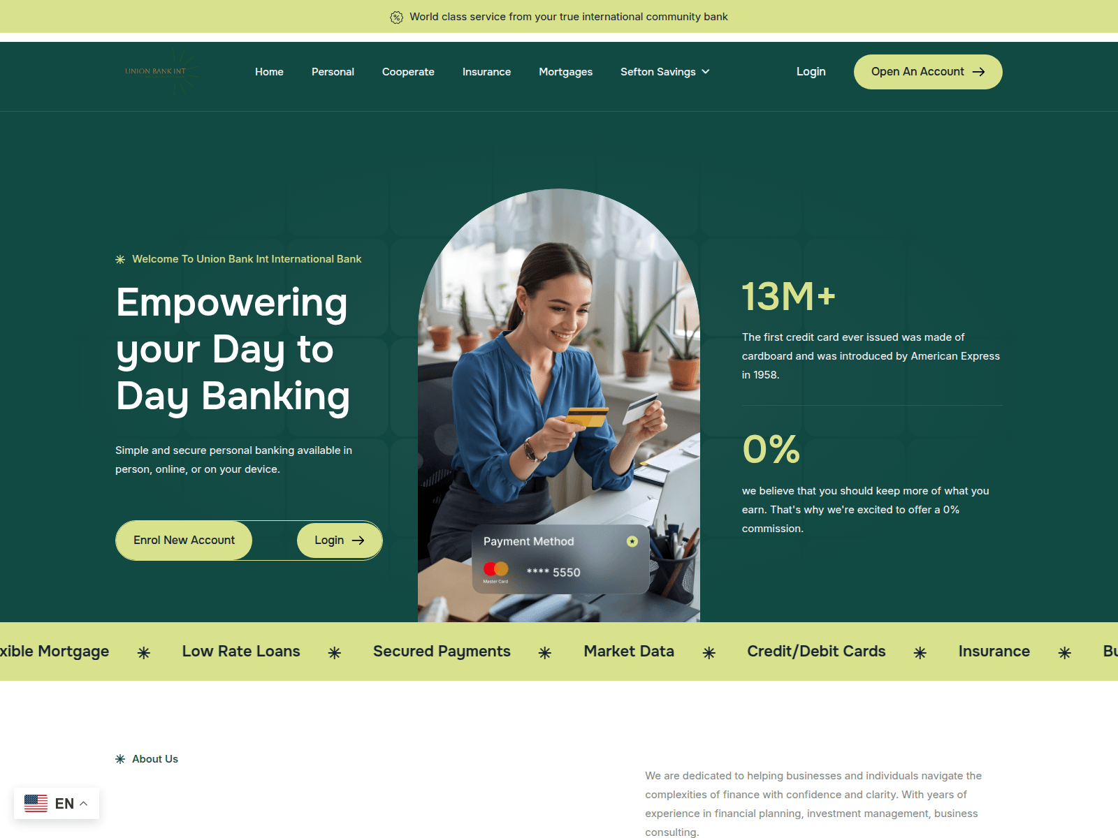 Screenshot of uniobnn.com