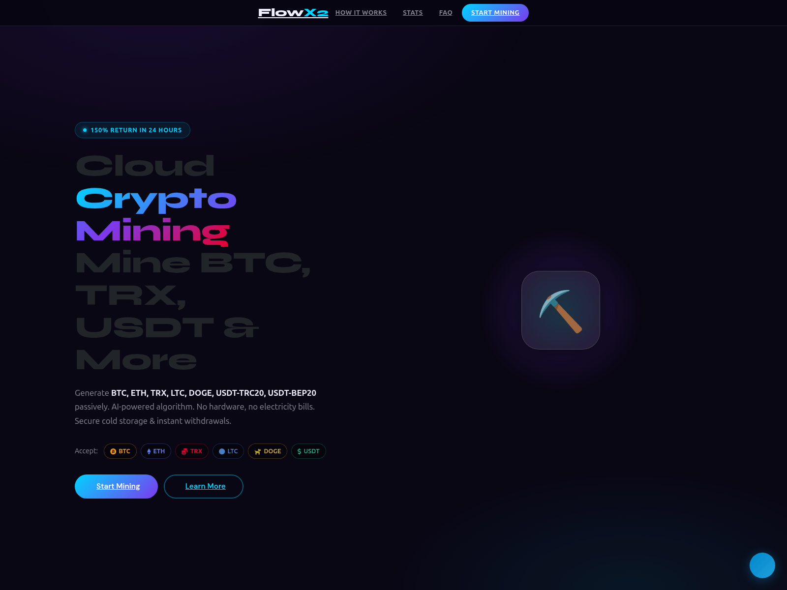 Forensic screenshot of flowx2.life