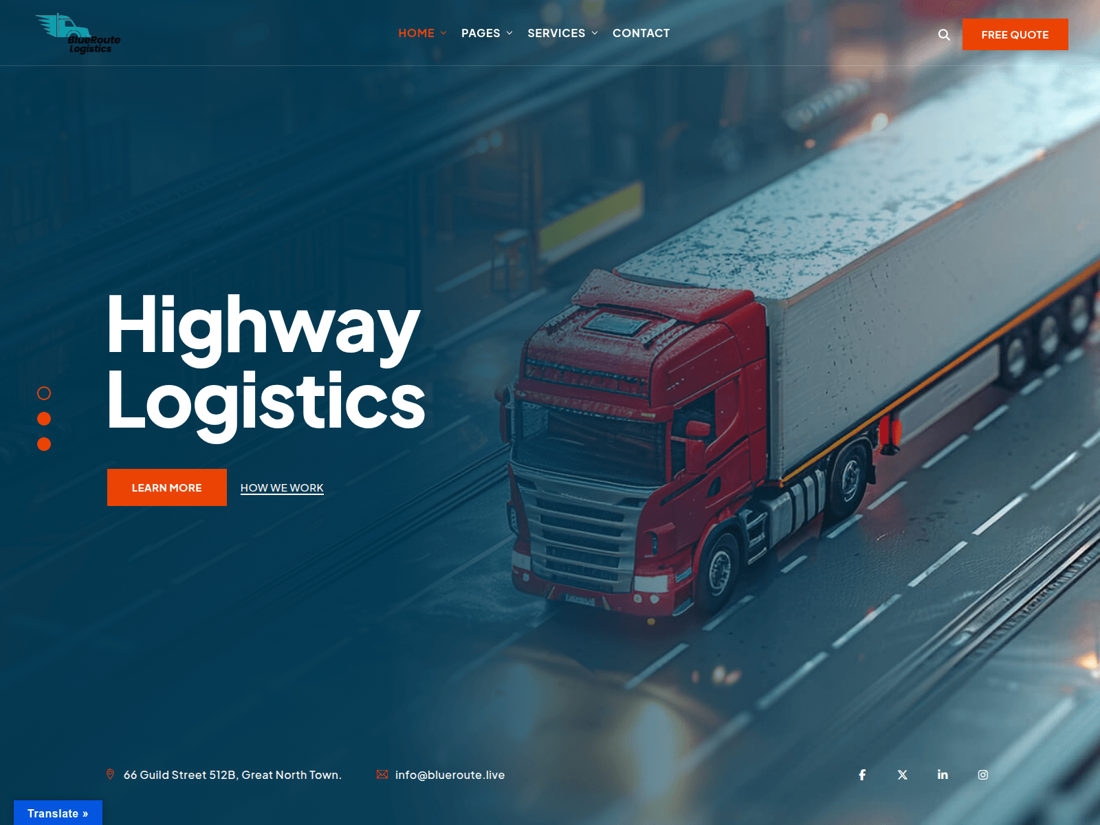 Forensic screenshot of blueroute.live