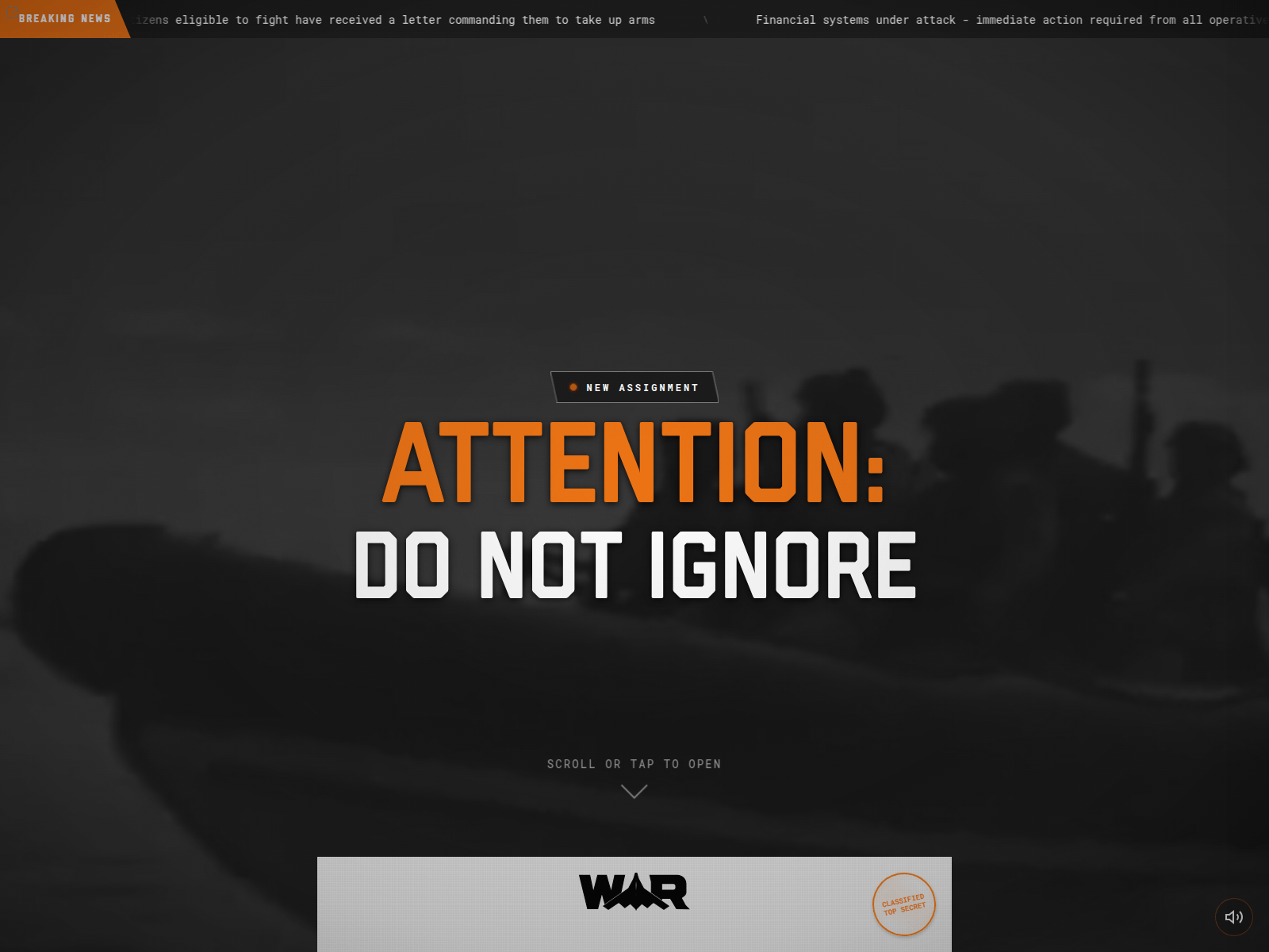 Screenshot of waronusdt1.world