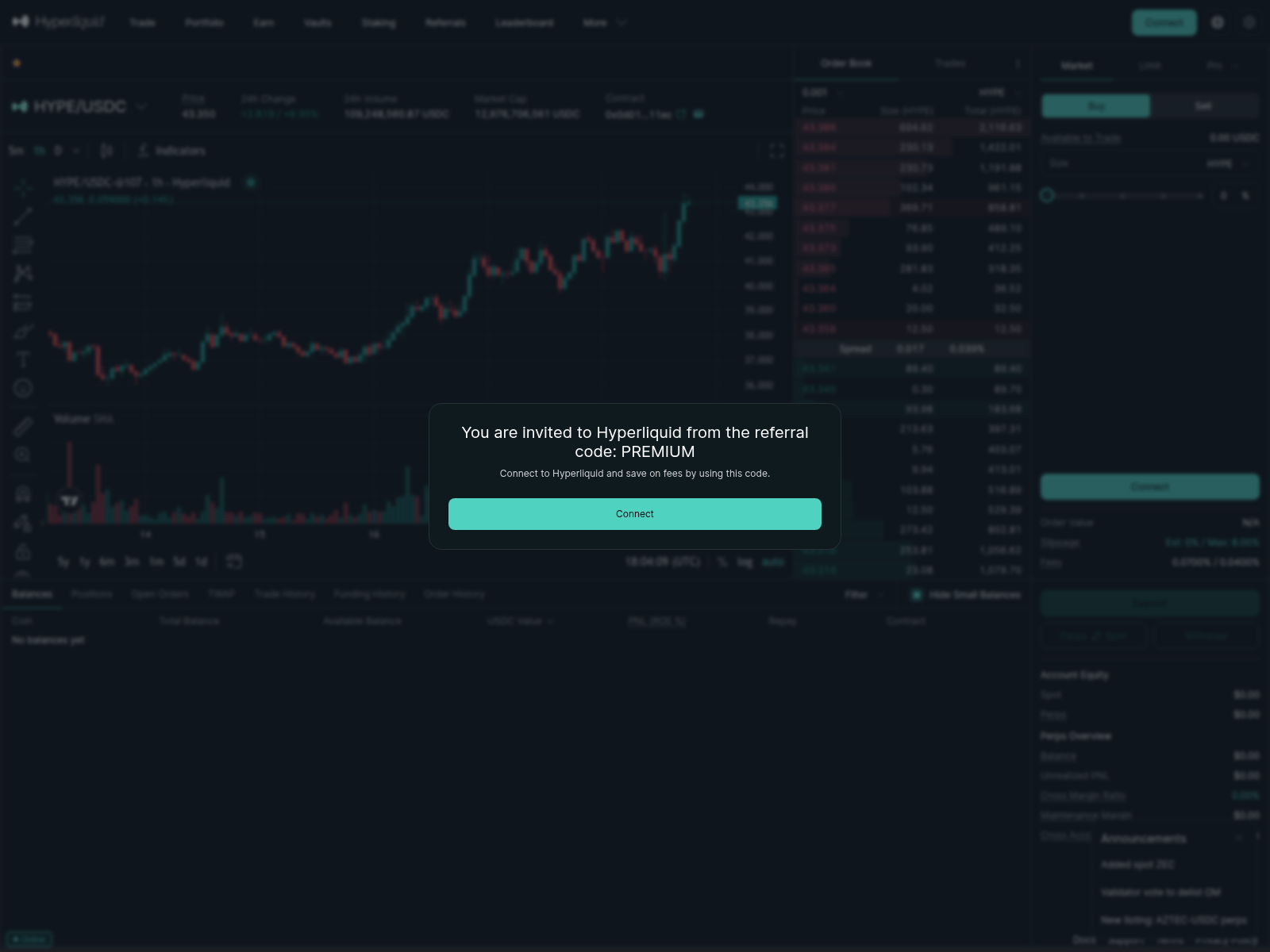 Forensic screenshot of hyperlliquid.xyz