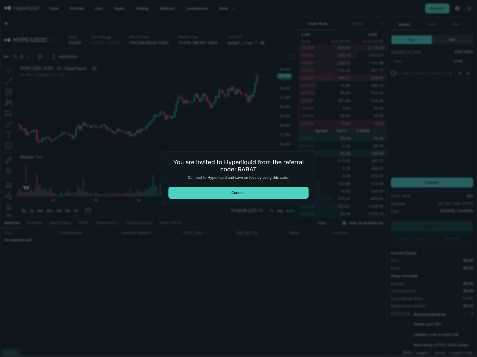 Forensic screenshot of hyperliguid.xyz