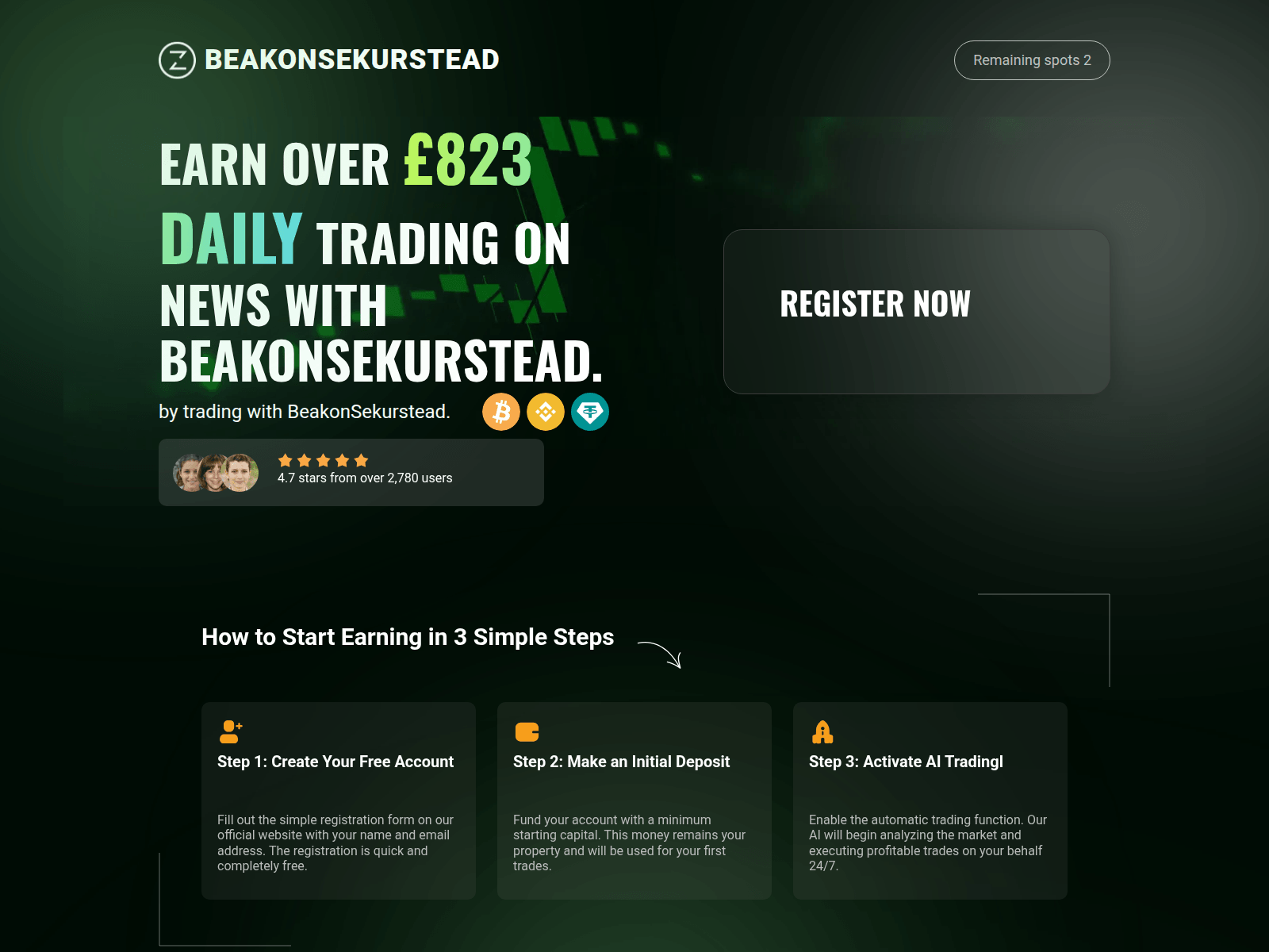 Forensic screenshot of beakonsekurstead.com