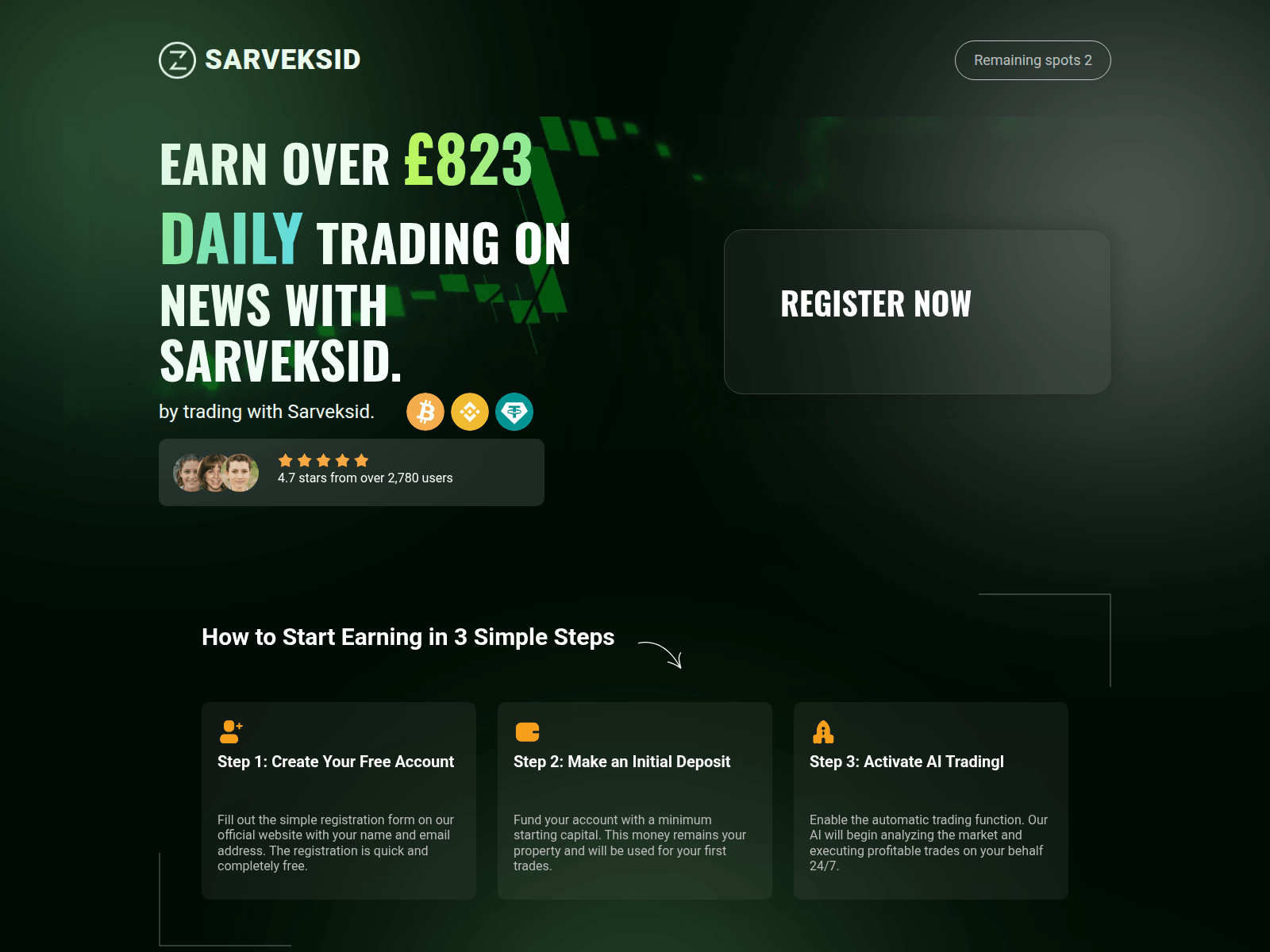 Forensic screenshot of sarveksid.com