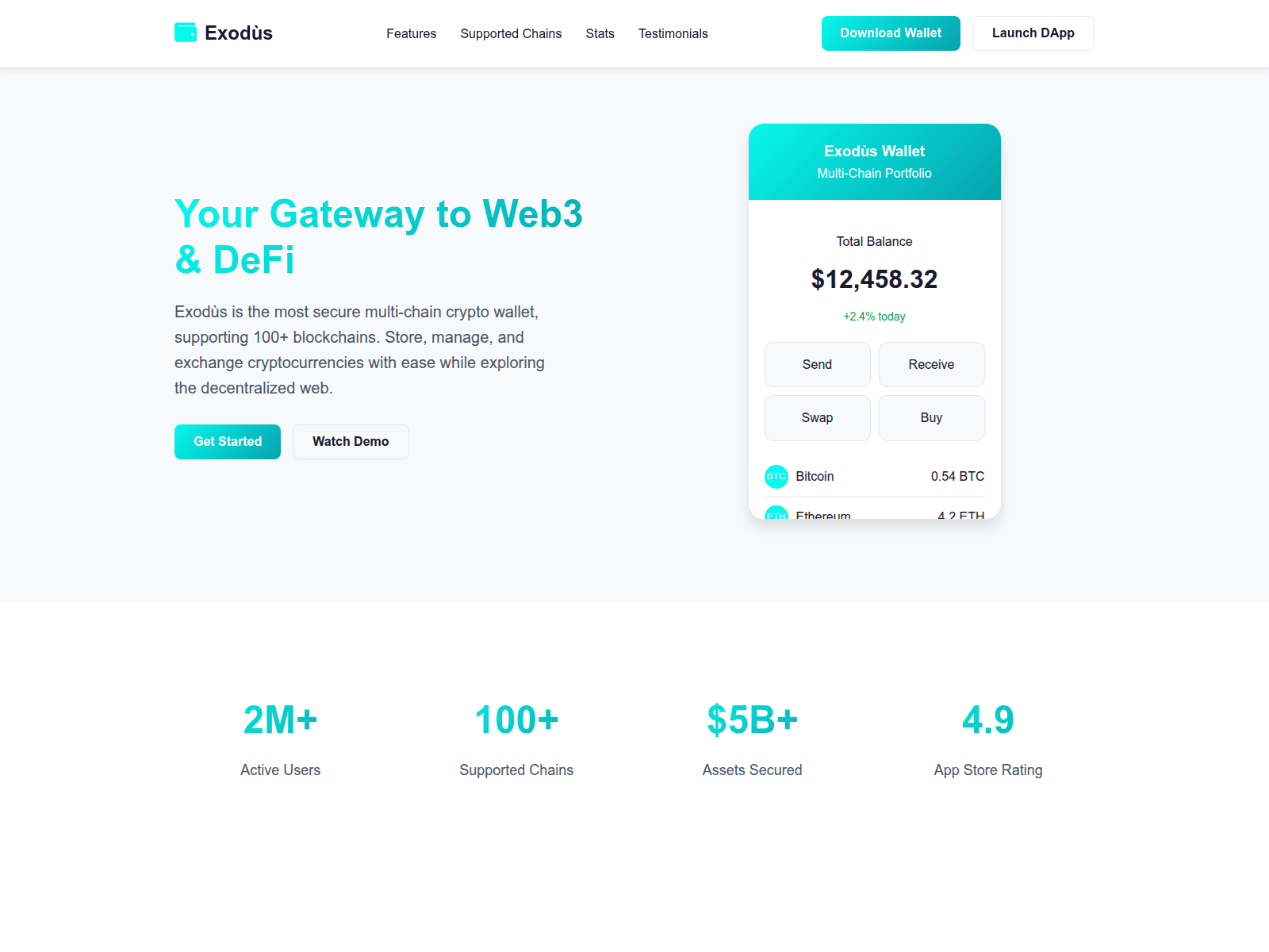 Screenshot of center-web3.pages.dev