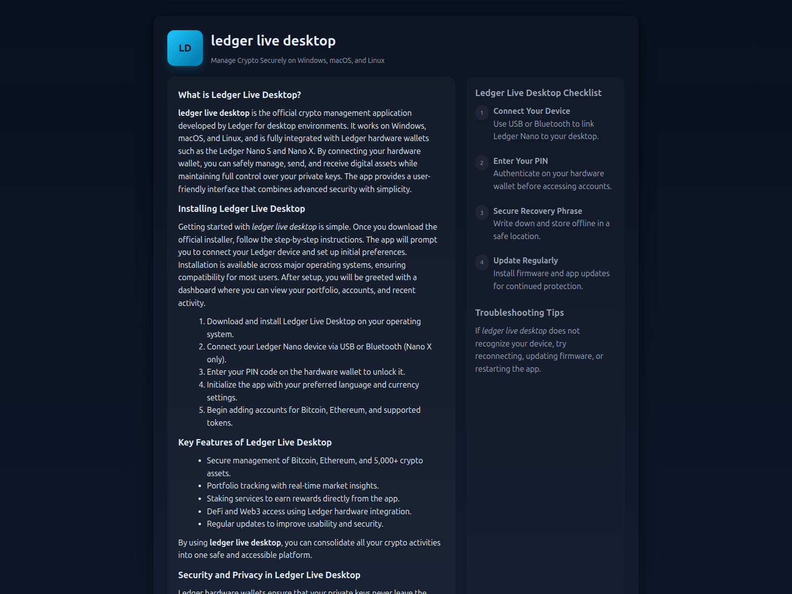 Screenshot of ledgerlive-deskto.pages.dev