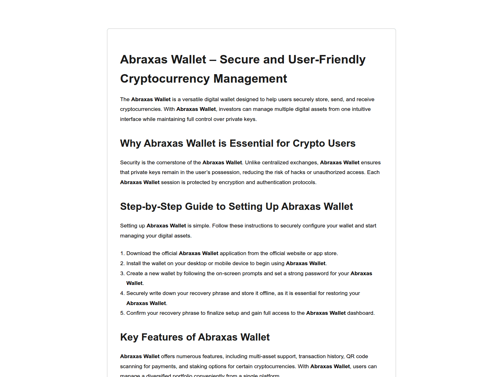 Forensic screenshot of wallet-abrax-as.pages.dev