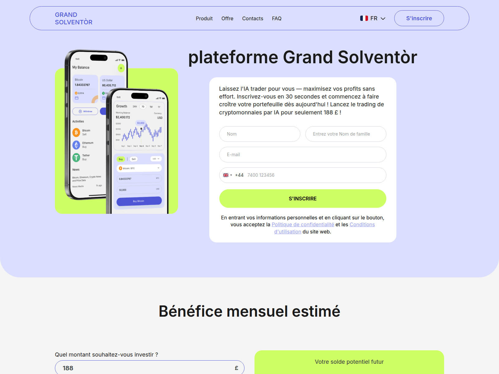Screenshot of grand-solventor.com