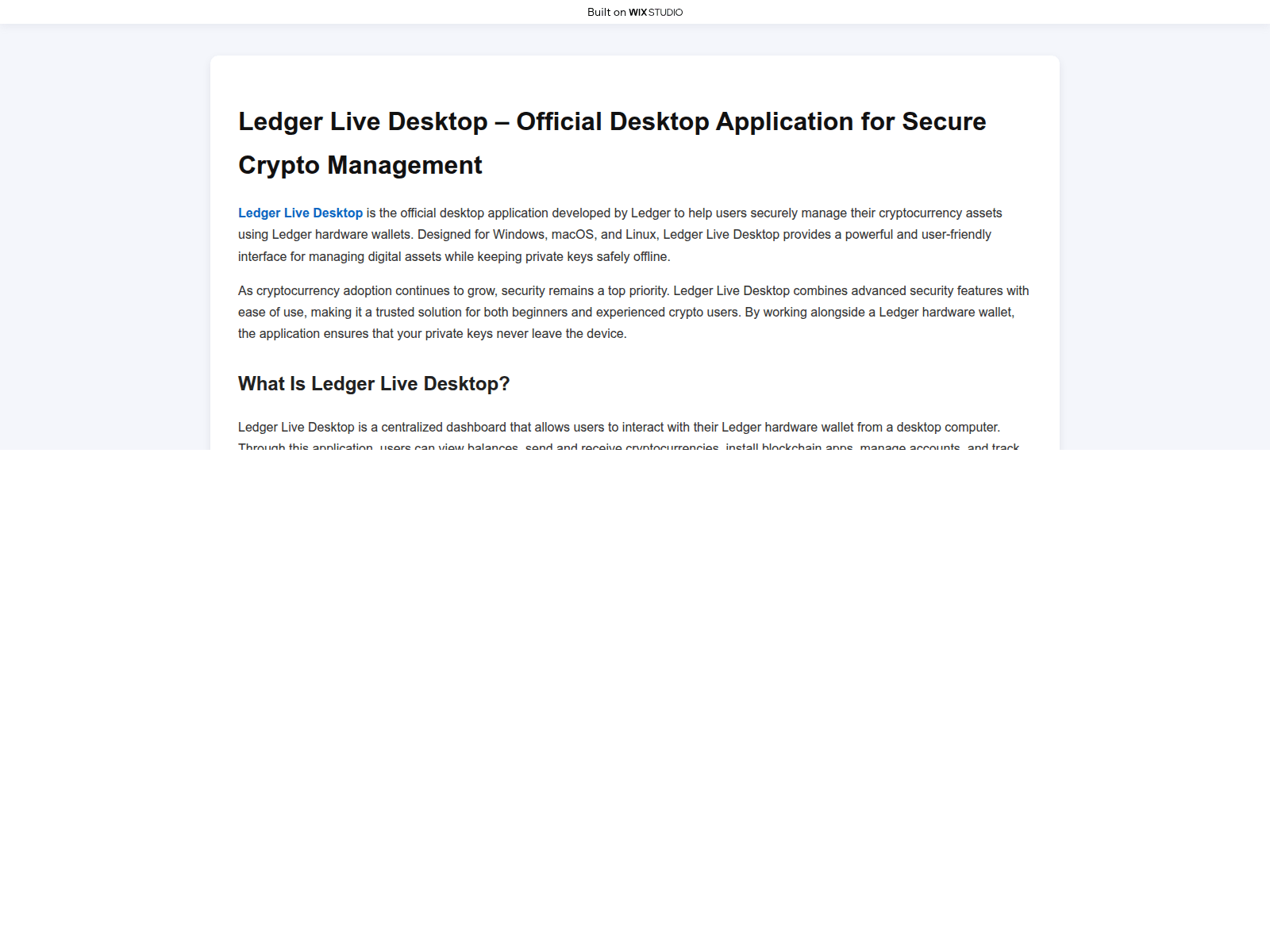 Forensic screenshot of eng-desktop-live.wixstudio.com