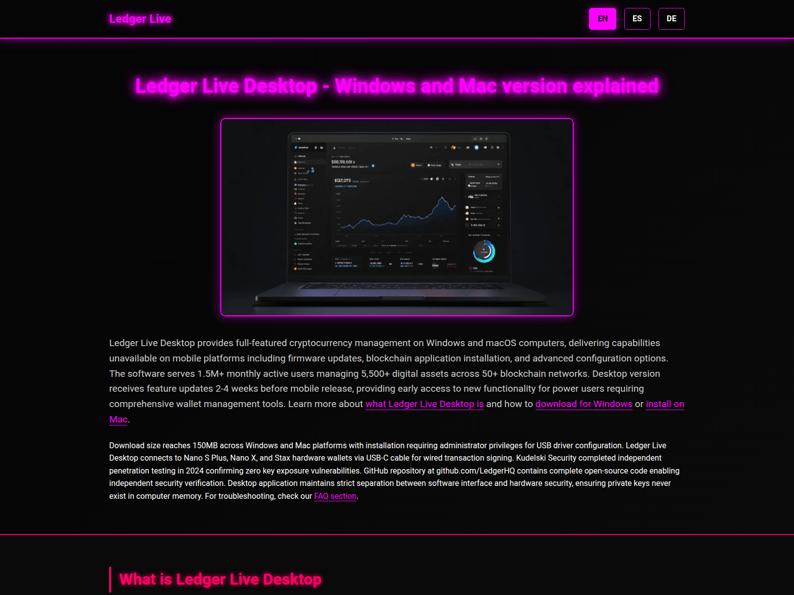 Screenshot of ledgers-download.com