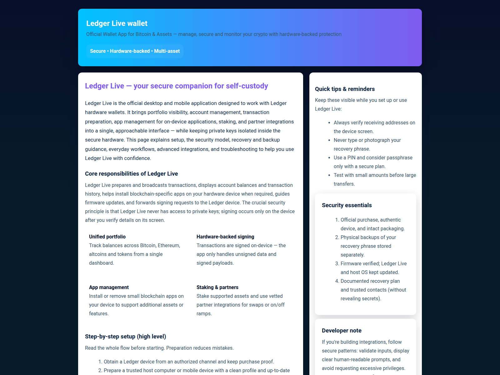 Forensic screenshot of docs-ledgrwalite.pages.dev