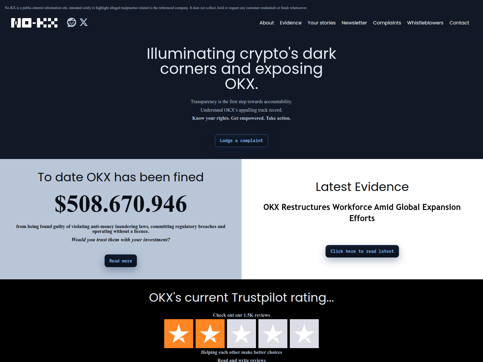 Forensic screenshot of no-kx.com