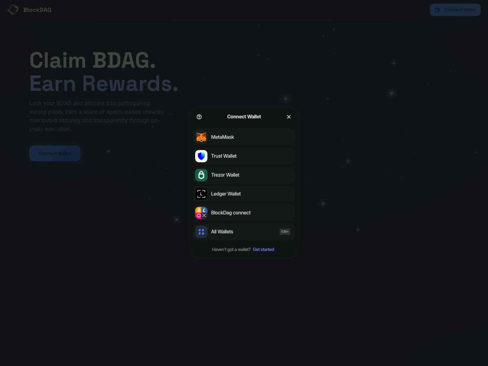 Screenshot of blockdagscan.site