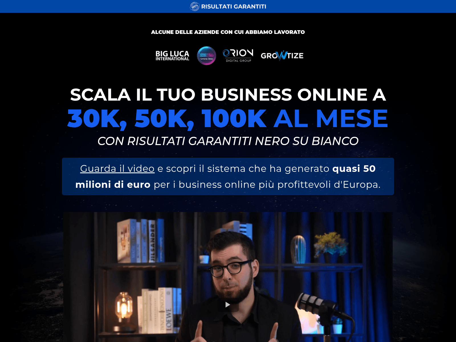 Forensic screenshot of scaleupgarantito.com