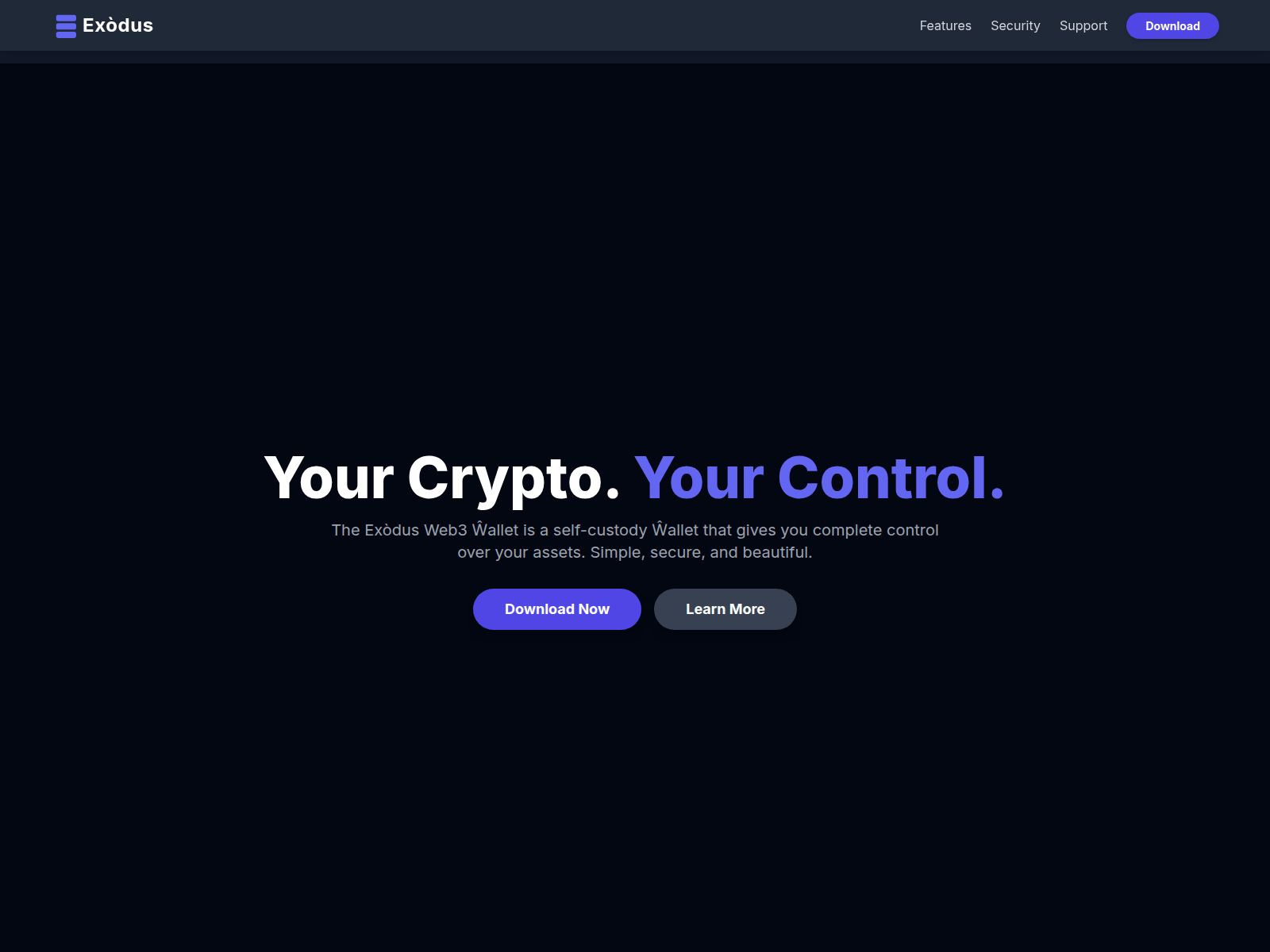 Screenshot of home-exo-x-en.github.io