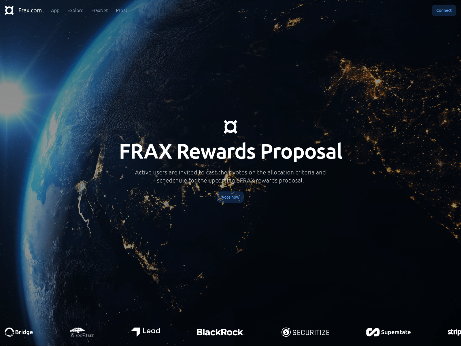 Screenshot of proposal-frax.xyz