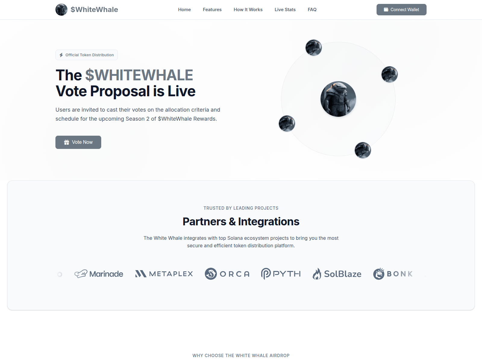 Screenshot of votes-whitewhalememe.com