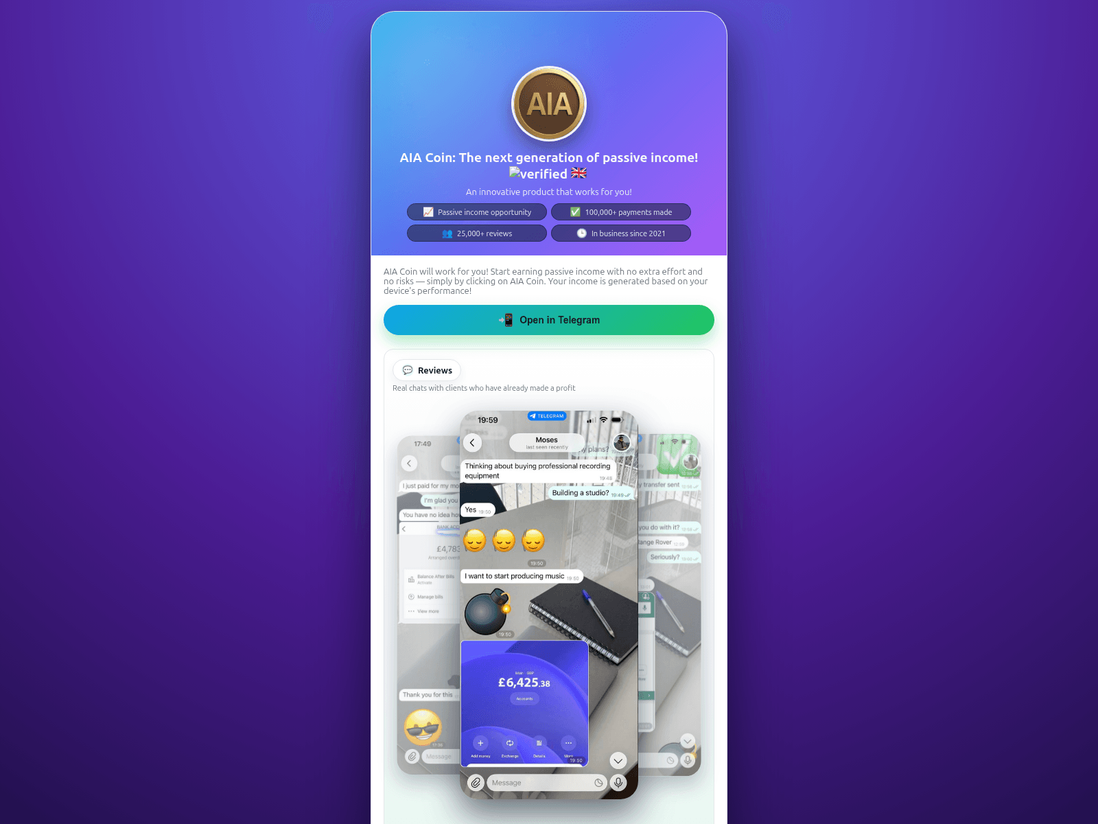 Screenshot of eternalwealths.com