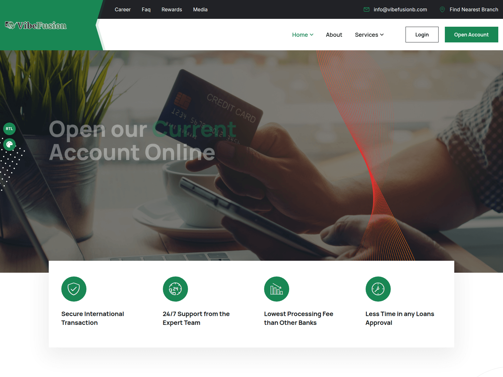 Screenshot of vibefusionb.com