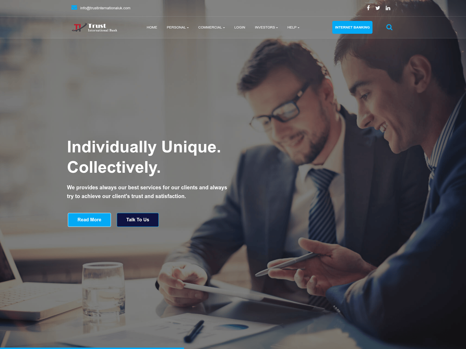 Forensic screenshot of trustinternationaluk.com