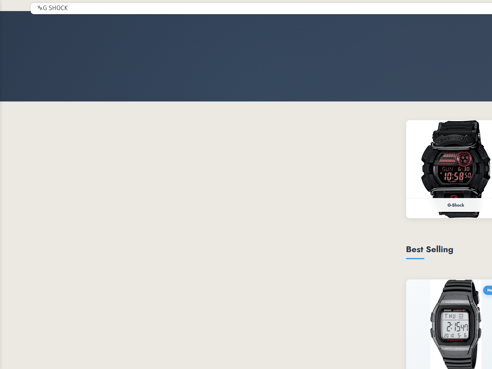 Screenshot of collectiongshocspot.shop
