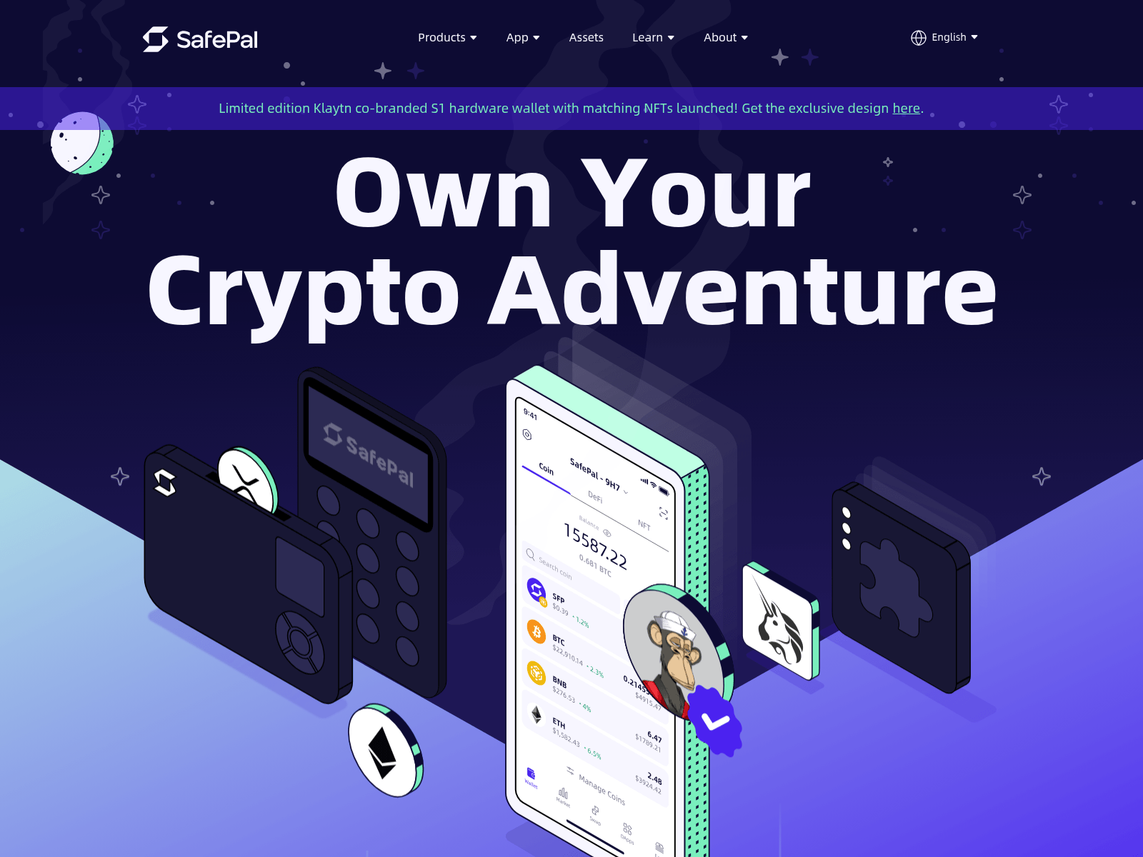 Screenshot of safepal.pages.dev