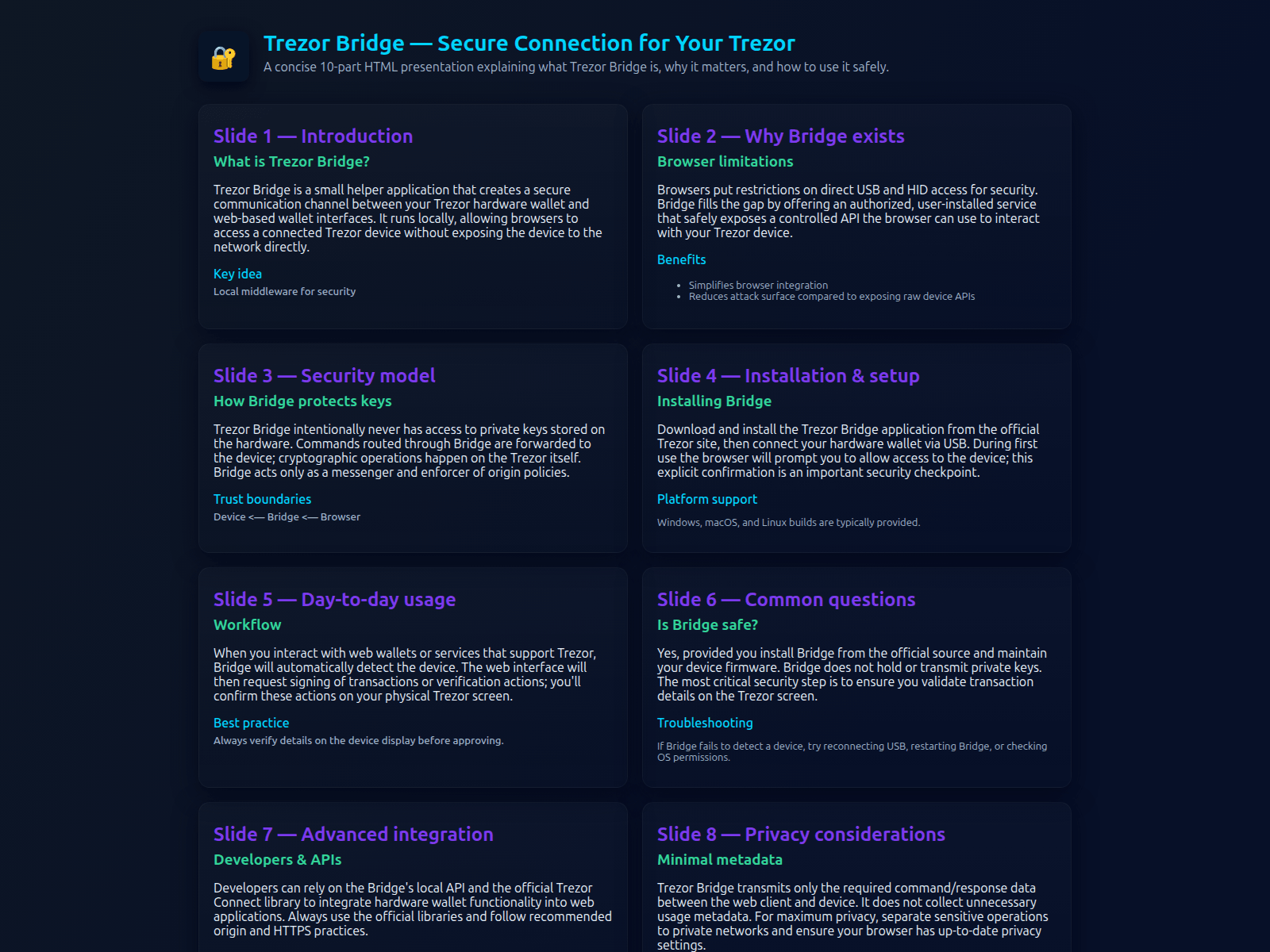 Forensic screenshot of connect-trezar-brid--ge.pages.dev