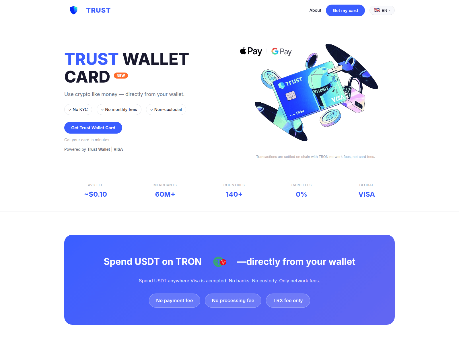 Screenshot of cvvtrust.digital