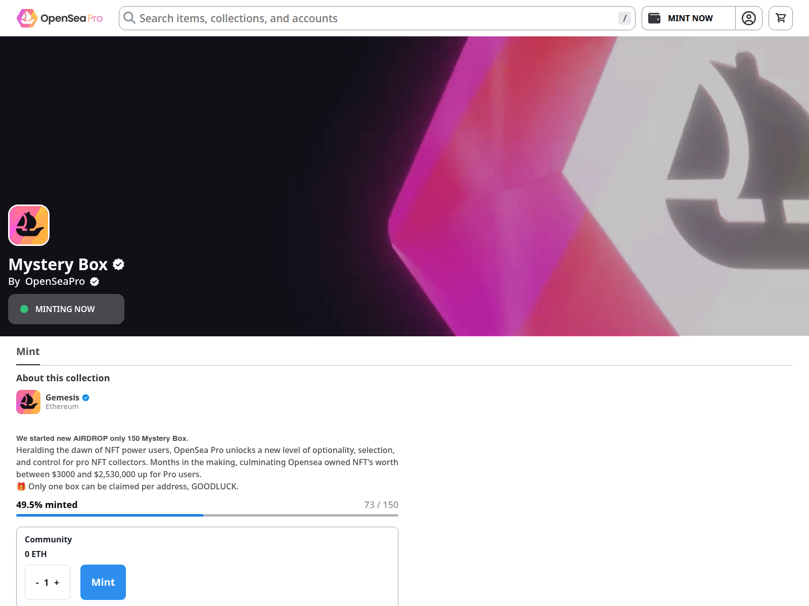 Screenshot of live-mints10.vercel.app