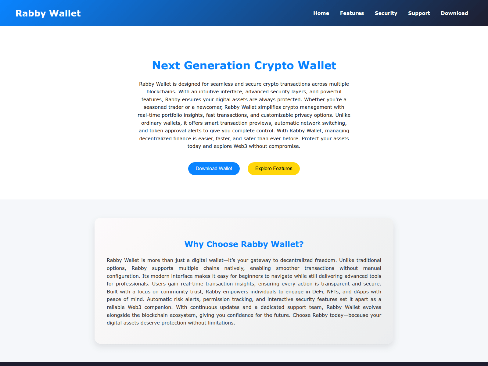 Screenshot of help-rabby-wallet.pages.dev