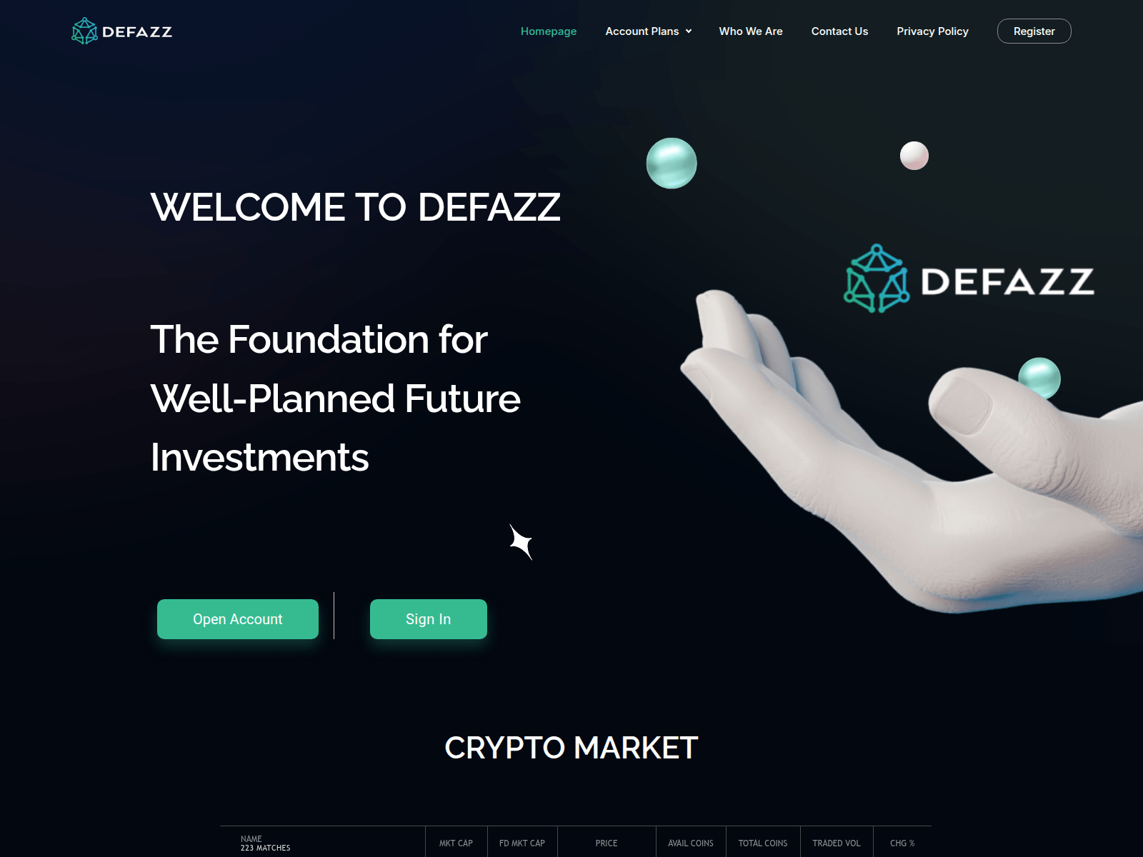 Forensic screenshot of defaazz.com