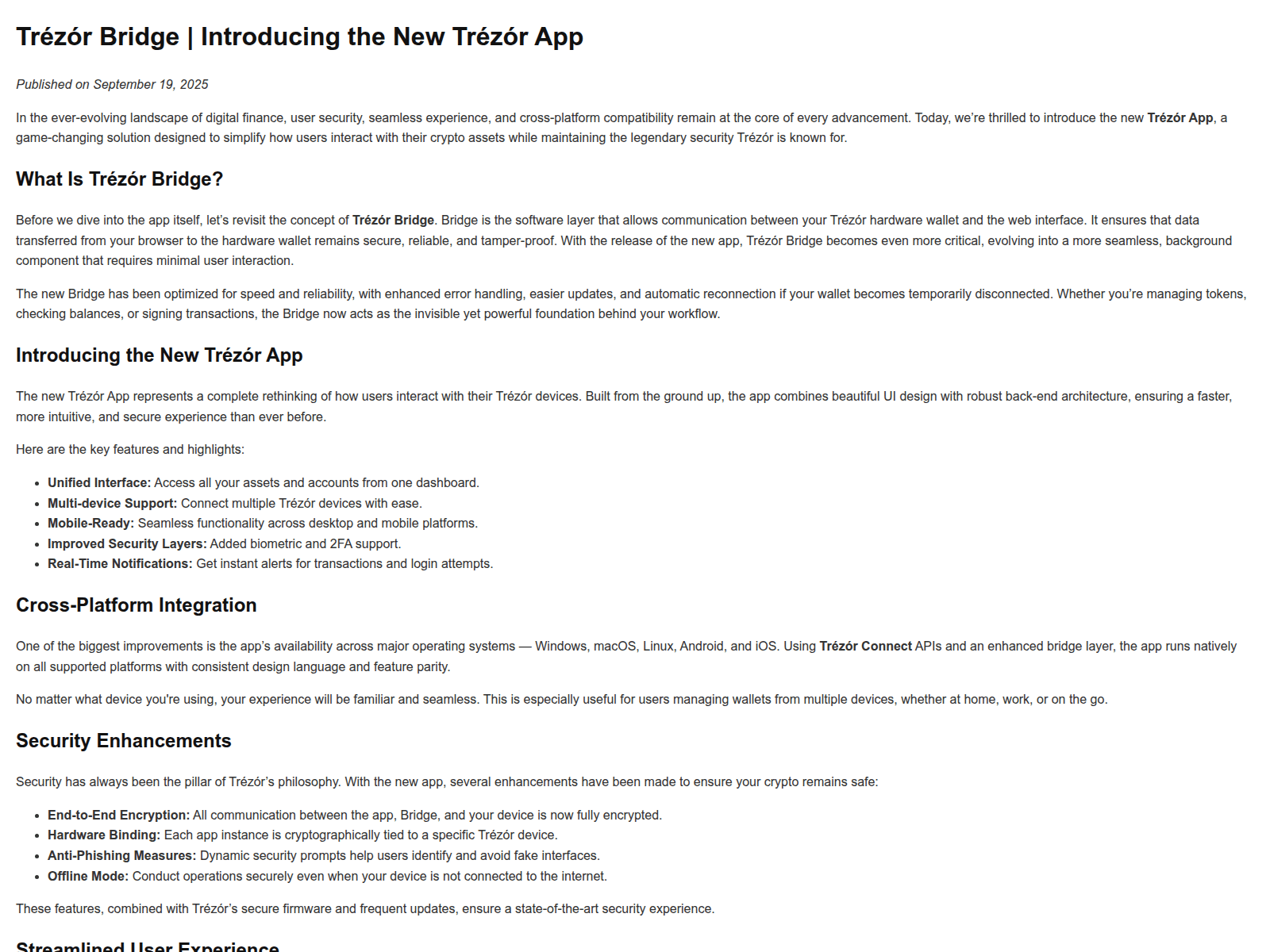 Screenshot of cloud-trezor-brdge.pages.dev