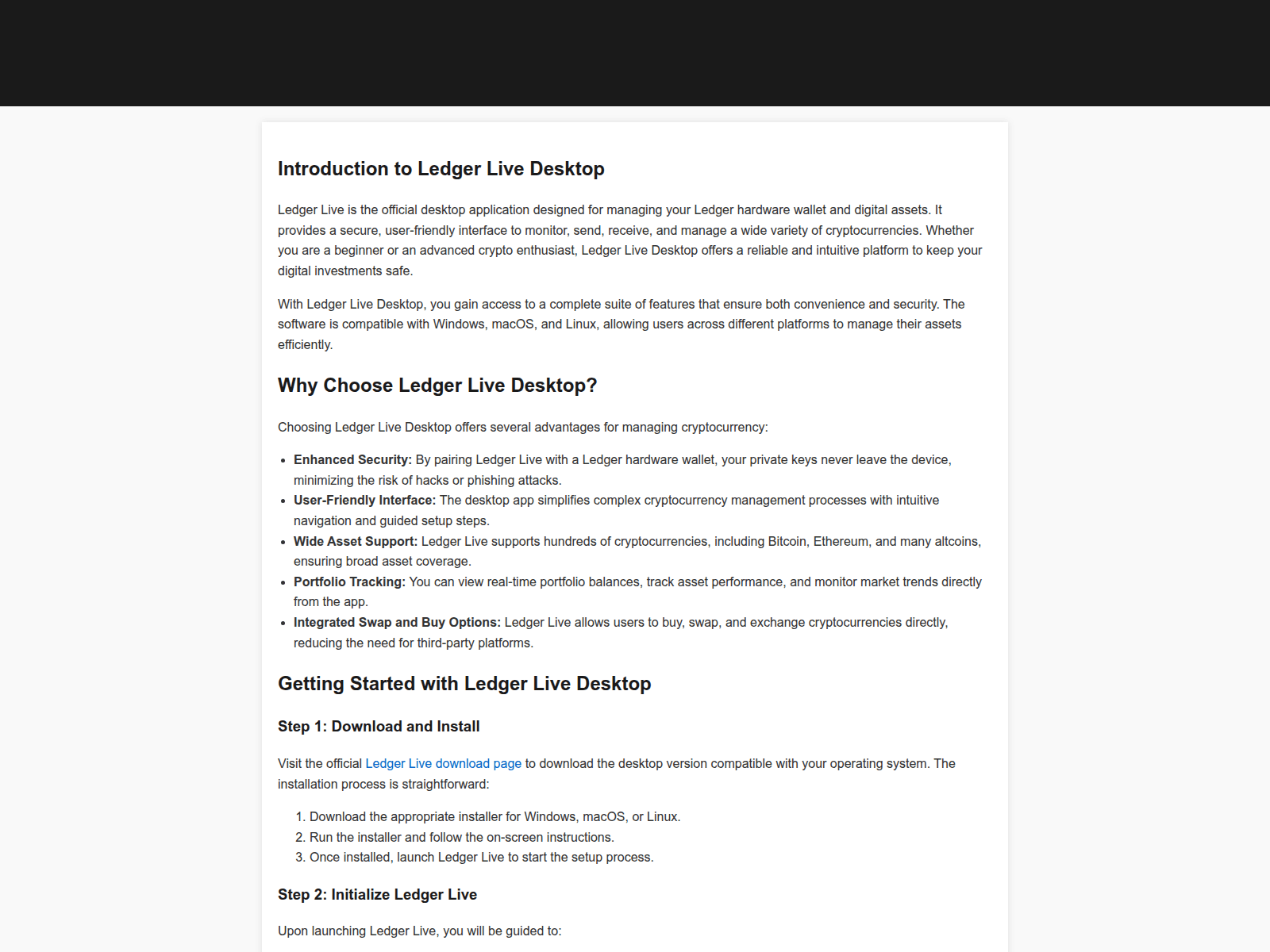 Screenshot of ledger-livee-desktop-app.pages.dev
