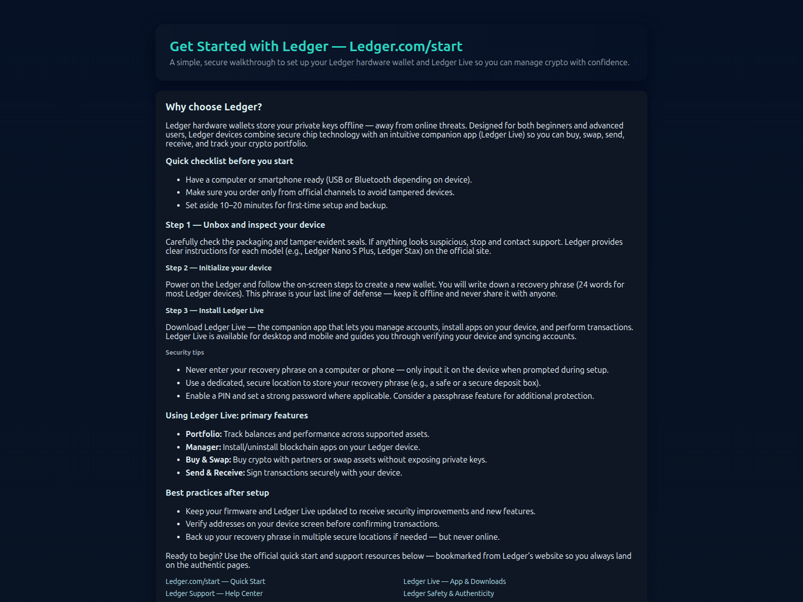 Screenshot of support--ledgrcom-help-s-us.pages.dev