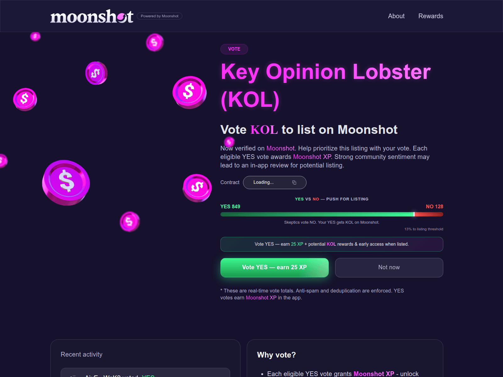 Screenshot of moonshot-vote.sbs