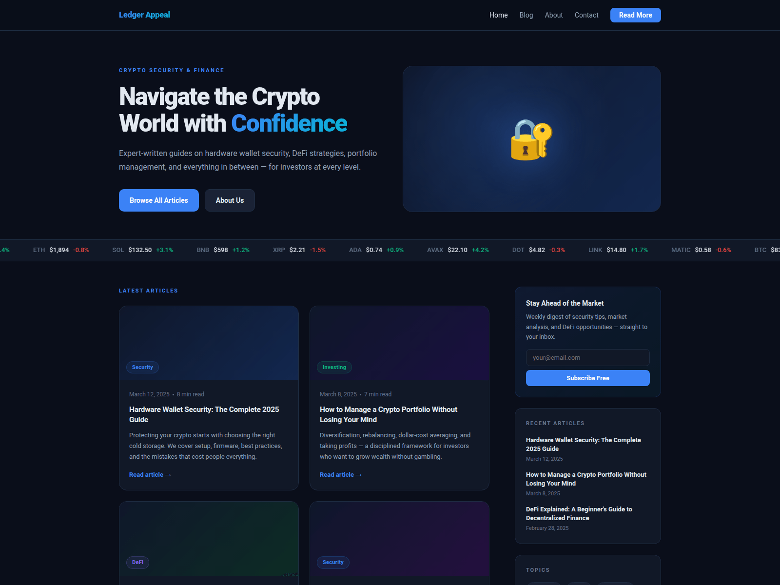 Forensic screenshot of ledger-appeal.com